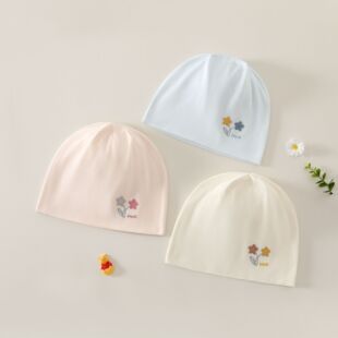 春秋款 产后月子帽A类双层孕产妇月子发带头巾棉睡觉可戴