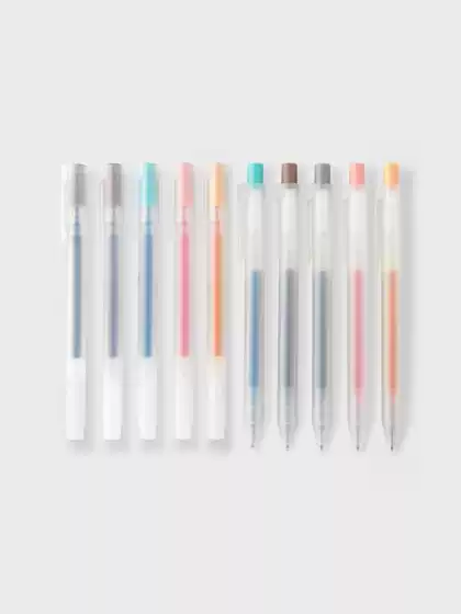 Muji Gel Ink Ballpoint Pen Smooth Gel Pen