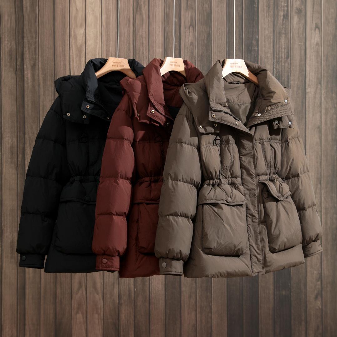 2025年冬季新款羽绒服百搭连帽