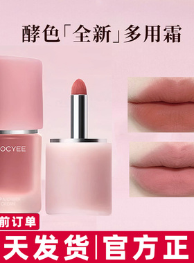 Joocyee酵色口红C06多用唇霜雾面哑光唇釉女小众品牌官方正品C21