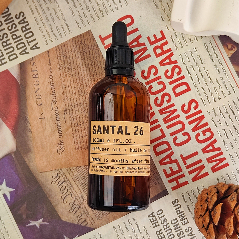 冷香仪专用油性santal26号檀香精油茉莉精油扩香熏器精油100ml