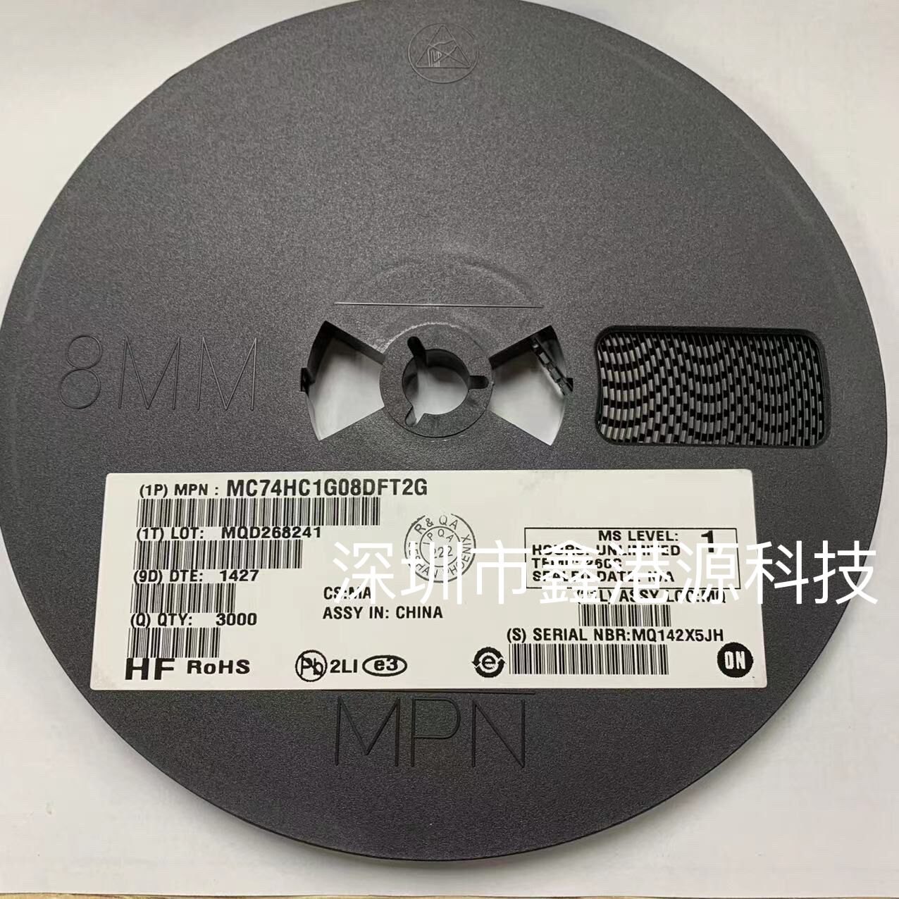 MC74HC1G08DFT2G 逻辑门芯片封装SOT-353全新原装现货实单请详询