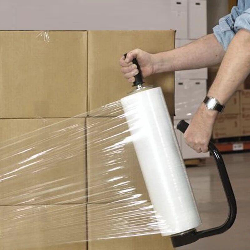 透明黑色缠绕膜防尘防锈拉伸捆绑