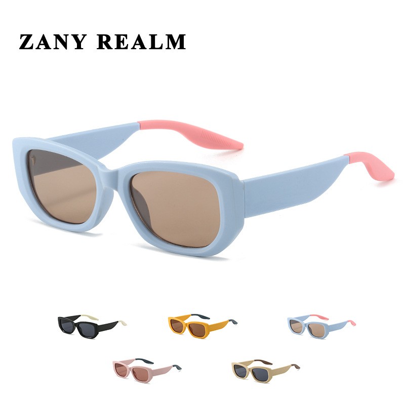 墨镜女2025新款美拉德防紫外线高级感小框显瘦拼接色太阳镜跨境