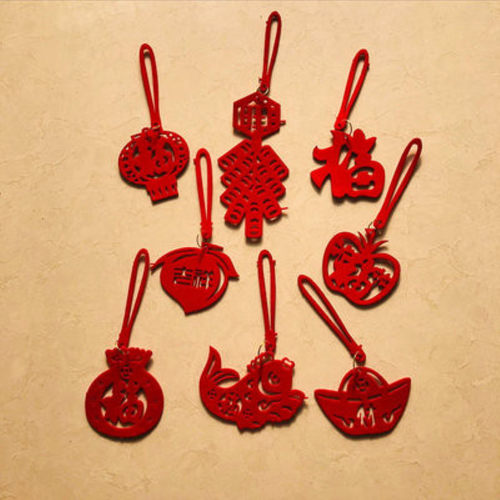 小灯笼挂饰新年盆景室内户外