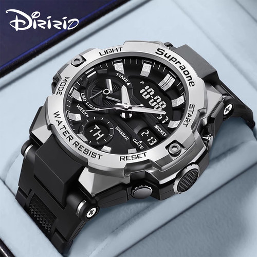 学生闹钟计时运动电子手表防水