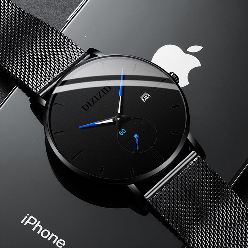 超薄瑞士概念手表男学生潮流夜光全自动机械防水男士手表2020新款