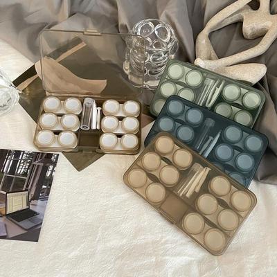 ins风简约便携隐形眼镜伴侣盒