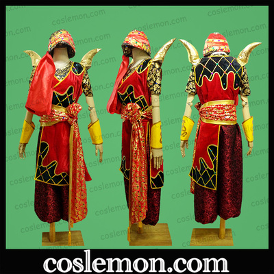 coslemon迪士尼万圣节贾法尔手下爪牙舞者cos服装全套cosplay男女