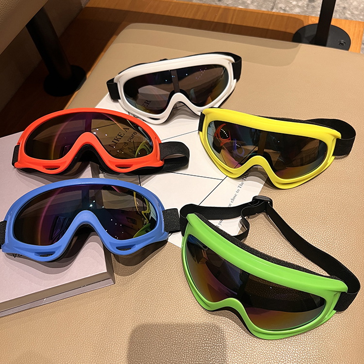 新品户外防风沙护目镜男女成人儿童骑行滑雪摩托车防雾挡风哈雷镜