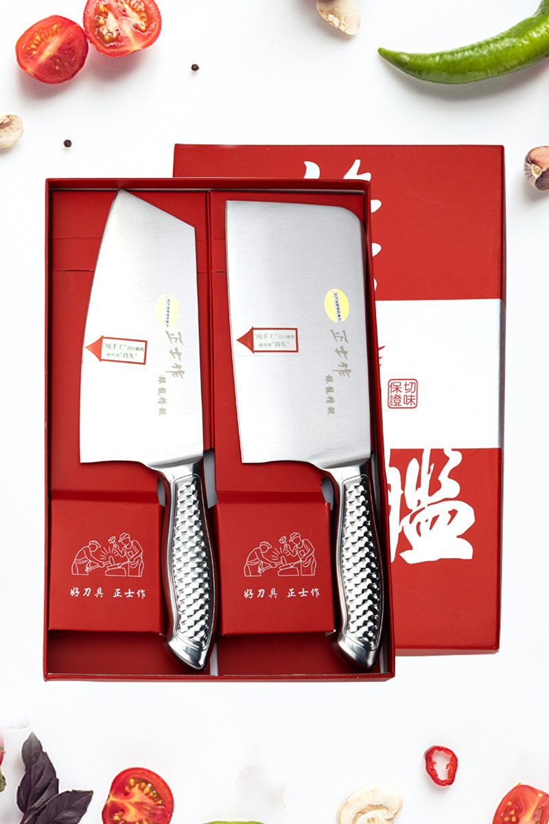 切肉切片砍骨刀正士作锰钢锻打