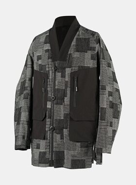 和服道袍nosucismV领春秋宽松