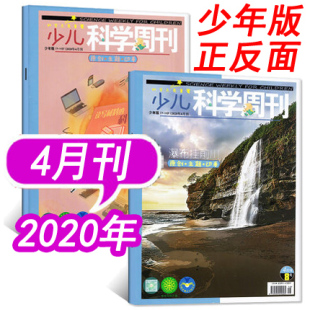 杂志2020年4月 少儿科学周刊少年版 14岁小学生绘本故事科学画报全彩注音科普百科探秘书籍过期刊 新刊现货 单本