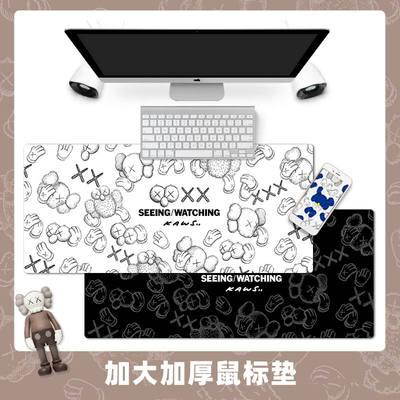 芝麻街超大号面垫定制中号鼠标垫