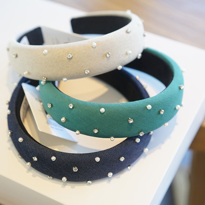 小野日本复古珍珠发箍