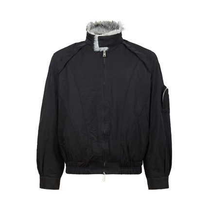 Remedy 座山雕毛领飞行员夹克男女秋冬新款潮牌cleanfit棉衣外套