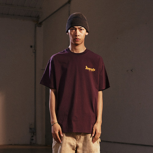 Remedy短袖美式男女印花T