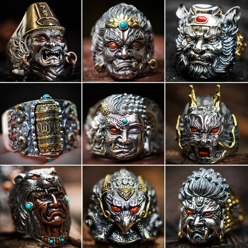 仓吉一念之间时尚个性风开口戒指