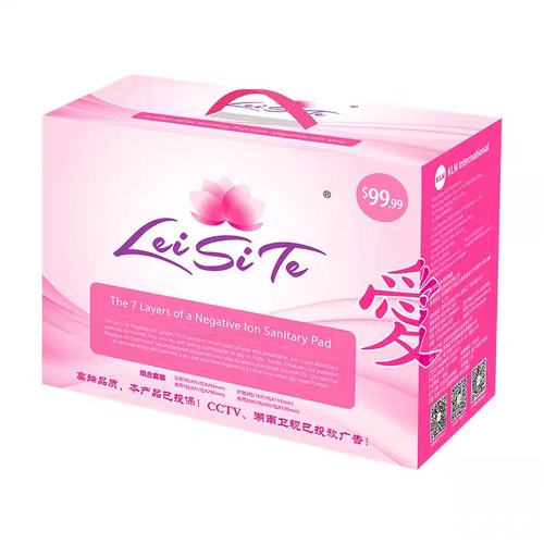 正品蕾丝特卫生巾女纯棉柔负离子姨妈巾日夜用组合装护垫痛经整箱