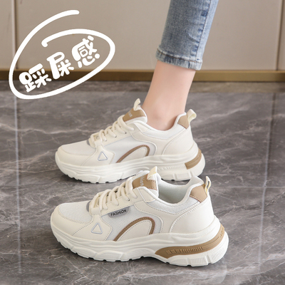 超轻学生运动跑步鞋百搭小白鞋子