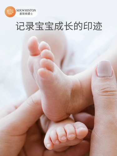 Детские отпечатки рук и ног, чернильная подушечка, сувенир ручной работы, фоторамка для новорожденных для младенца