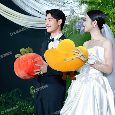 结婚礼新娘手捧花玩偶手抛洒