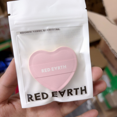 临期特价～redearth红地球爱心棉花糖粉扑软糯不吃粉气垫遮瑕