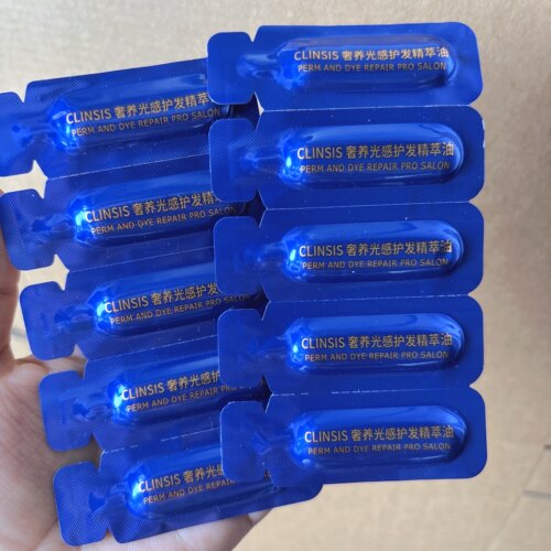 clinsis护发精华油小样1.5ml*10个~湿发防毛躁干枯柔顺修护留香