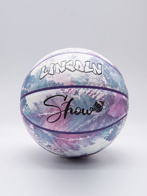 LINCOLN吸湿软皮个性篮球