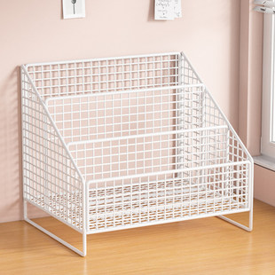 桌面书架书桌多层收纳神器儿童桌上绘本整理置物架子简易小型书柜