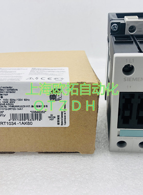 3RT1034-1AK60 3RT1034-1A..0 AC110-120V 西门子接触器 全新正品