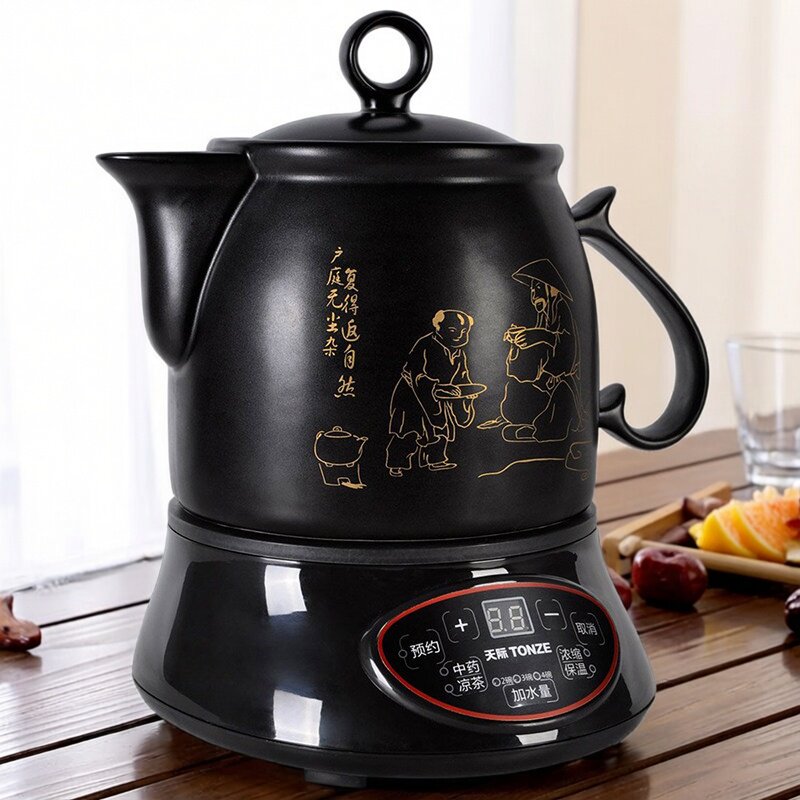 Tonze/天际BJH-300D分体式陶瓷养生壶中药壶煎熬药全自动电煎药壶