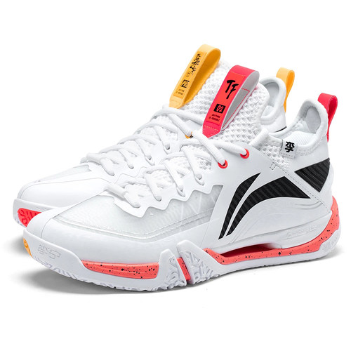 李宁羽毛球鞋包裹透气beng鸳鸯