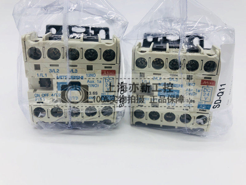 原装正品三菱小型直流接触器 SD-Q11 DC24V