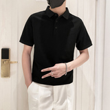 8888特P38控58抖音不起球不褪色不变形9色纯色POLO衫男短袖，男装Polo衫，星座1101-1