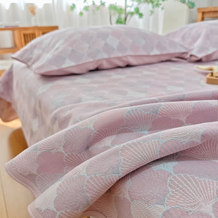 高端提花老粗布床单新疆棉加厚凉席全棉三件套不粘身 匠心非遗