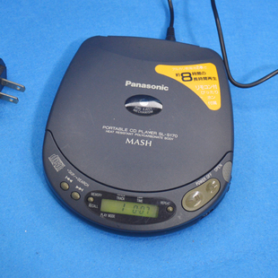 2手纯日产HIFI发烧松下SL-S170CD随身听cd机播放器便携日版带背光