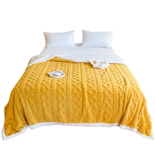 【所有女生直播间】毛毛雨塔芙绒毛毯冬季毯子盖毯双层加厚