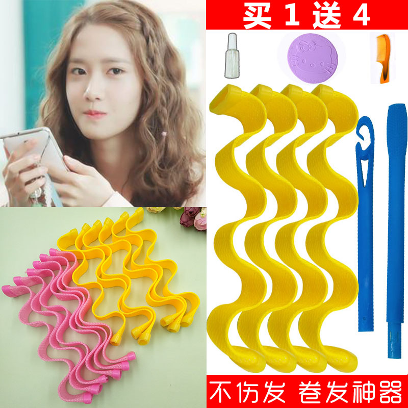 卷发神器塑料懒人波浪刘海短发女