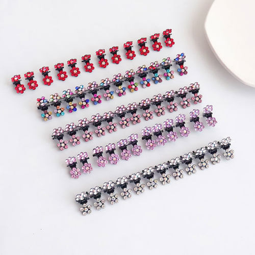 盘发小号女抓夹新娘饰品迷你儿童