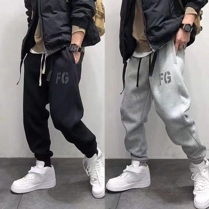 太浪徐九分裤运动复古街头卫裤男