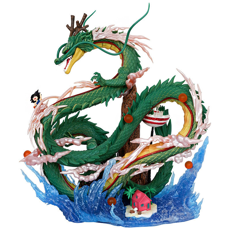 七龙珠 神龙与小悟空 山神龙 海神龙 缩小版 动漫手办 模型摆件