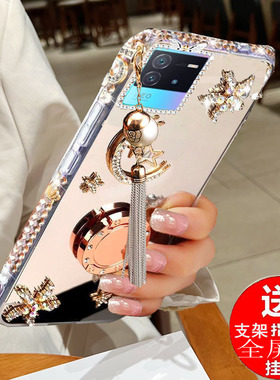 适用vivoiqooneo6手机壳iqooneo6硅胶V2196A水钻V2199A软女iqooneo6se