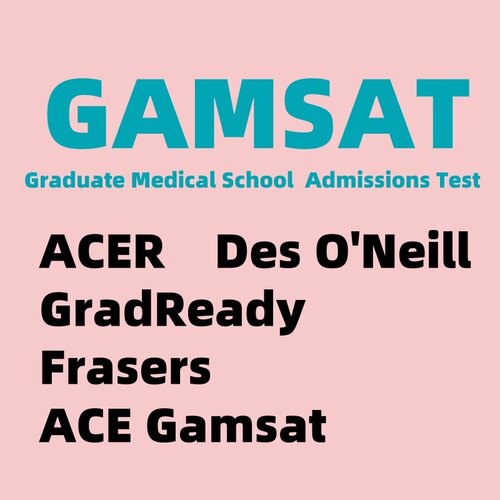 GAMSAT考试全套题库备考学习包ACER Des O'Neill GradReady