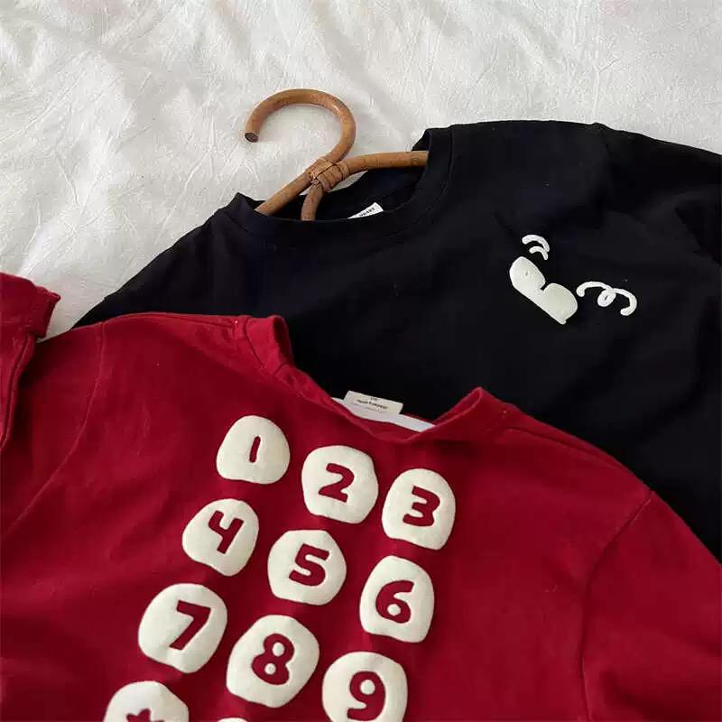 儿童长袖T恤春秋款男女童韩版数