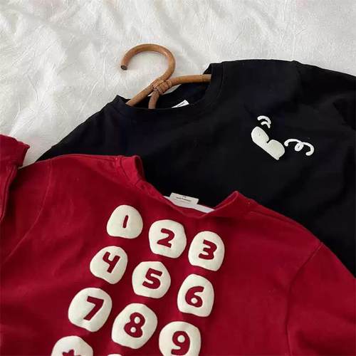 儿童长袖T恤春秋款男女童韩版数