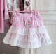 RichGirl少女原创自制女儿服日系软妹可爱波点兔兔刺绣蛋糕裙