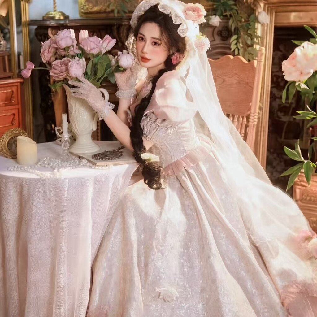 影楼写真拍摄服装法式复古欧式洛丽塔公主裙少女高端气质名媛