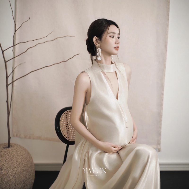 影楼新款孕妇照服装韩系甜美