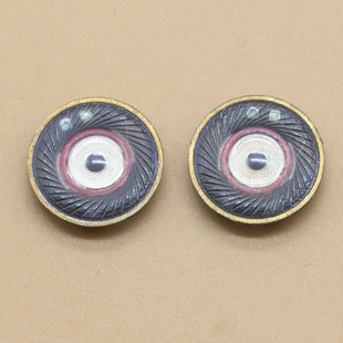 diy耳机单元特斯拉14.2mm动圈女毒发烧hifi平头喇叭单元